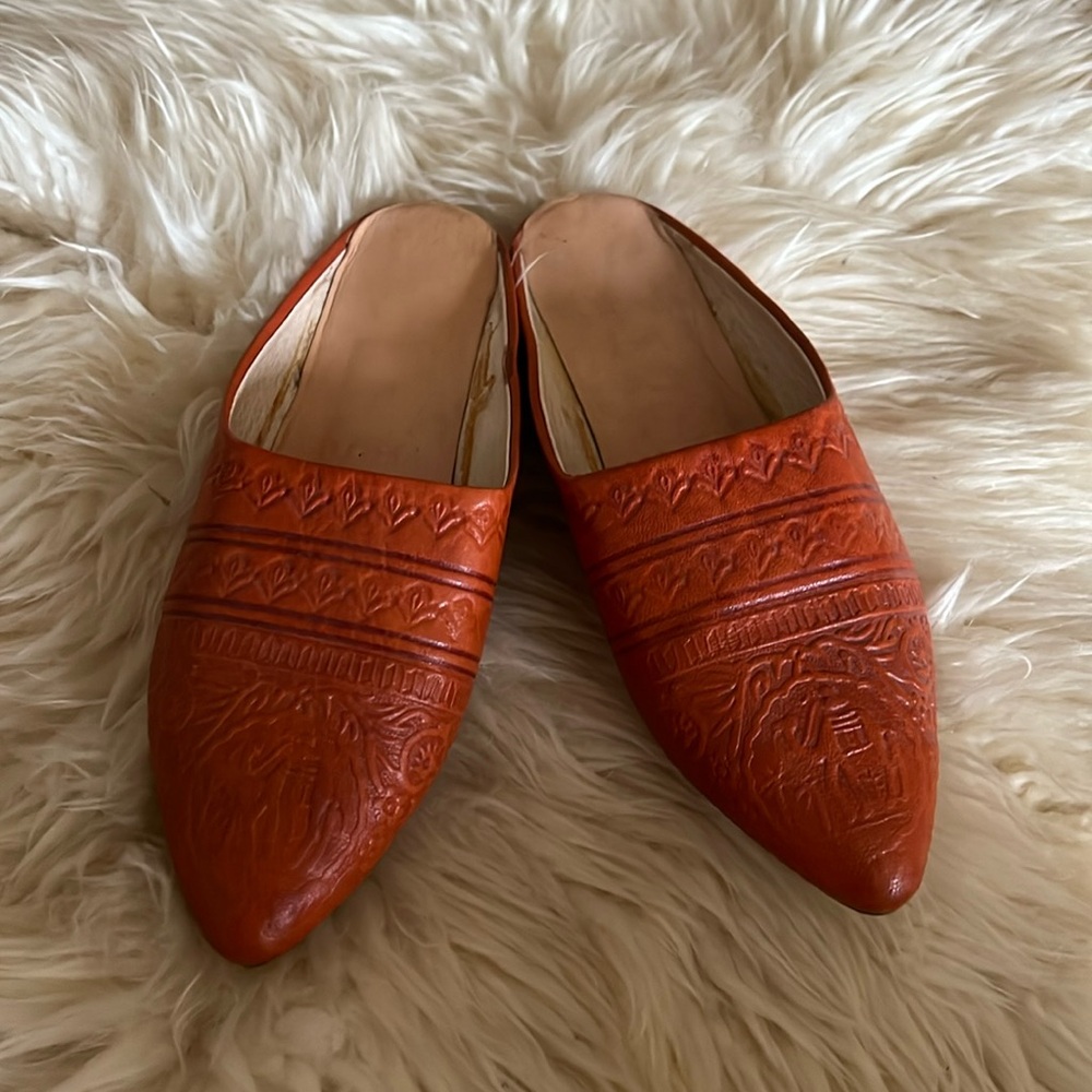 Slip on mules